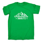 Adventure Awaits Camping Camp Outdoors - Mens Funny T-Shirt Tshirts Tee Shirt - 123t Australia | Funny T-Shirts Mugs Novelty Gifts