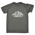 Adventure Awaits Camping Camp Outdoors - Mens Funny T-Shirt Tshirts Tee Shirt - 123t Australia | Funny T-Shirts Mugs Novelty Gifts
