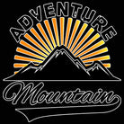 Adventure Mountain Sunset - Mens Funny T-Shirt Tshirts - 123t Australia | Funny T-Shirts Mugs Novelty Gifts