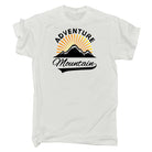 Adventure Mountain Sunset - Mens Funny T-Shirt Tshirts - 123t Australia | Funny T-Shirts Mugs Novelty Gifts