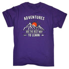Adventures Are The Best Way To Learn Camping Camp Hiking - Mens Funny T-Shirt Tshirts Tee Shirt - 123t Australia | Funny T-Shirts Mugs Novelty Gifts