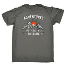 Adventures Are The Best Way To Learn Camping Camp Hiking - Mens Funny T-Shirt Tshirts Tee Shirt - 123t Australia | Funny T-Shirts Mugs Novelty Gifts