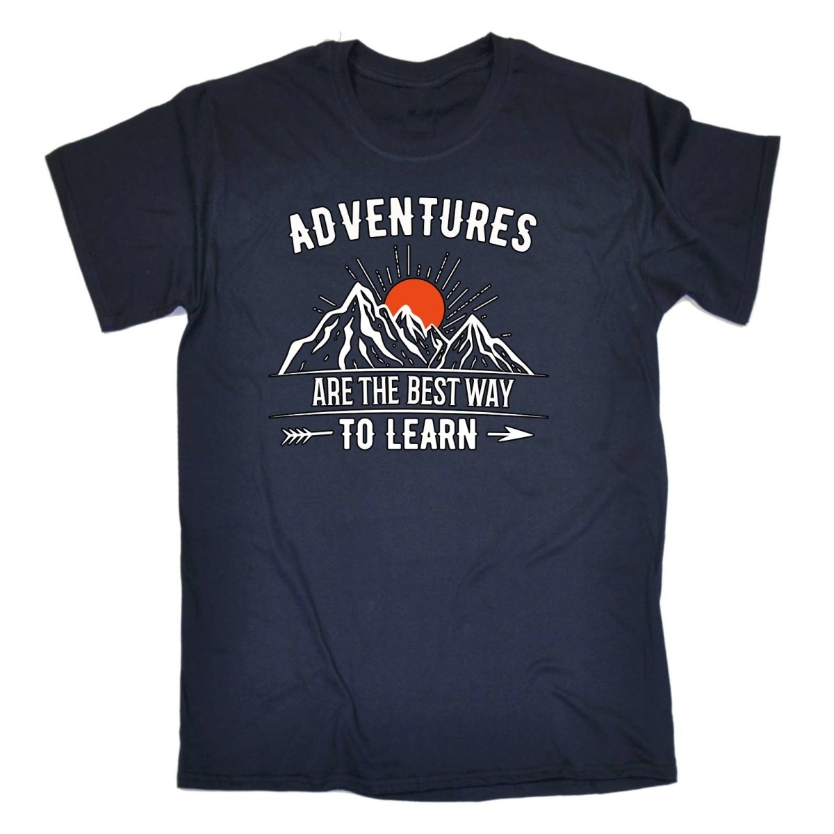 Adventures Are The Best Way To Learn Camping Camp Hiking - Mens Funny T-Shirt Tshirts Tee Shirt - 123t Australia | Funny T-Shirts Mugs Novelty Gifts