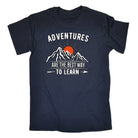 Adventures Are The Best Way To Learn Camping Camp Hiking - Mens Funny T-Shirt Tshirts Tee Shirt - 123t Australia | Funny T-Shirts Mugs Novelty Gifts