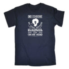 Afro Did I Choose My Hair Texture No I Am Grateful - Mens Funny T-Shirt Tshirts - 123t Australia | Funny T-Shirts Mugs Novelty Gifts