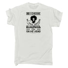 Afro Did I Choose My Hair Texture No I Am Grateful - Mens Funny T-Shirt Tshirts - 123t Australia | Funny T-Shirts Mugs Novelty Gifts