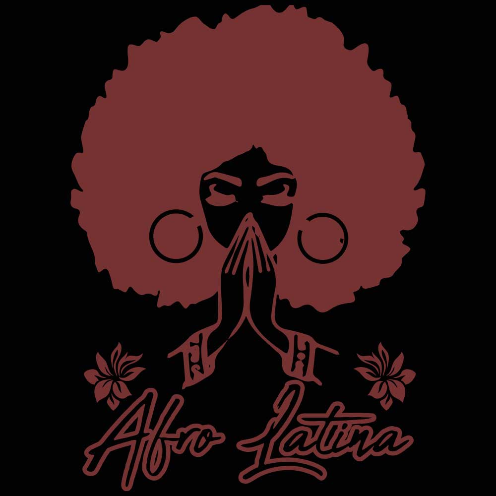 Afro Latina - Mens Funny T-Shirt Tshirts - 123t Australia | Funny T-Shirts Mugs Novelty Gifts