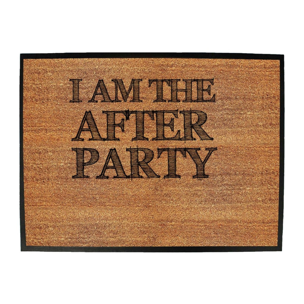 After Party - Funny Novelty Doormat Man Cave Floor mat - 123t Australia | Funny T-Shirts Mugs Novelty Gifts