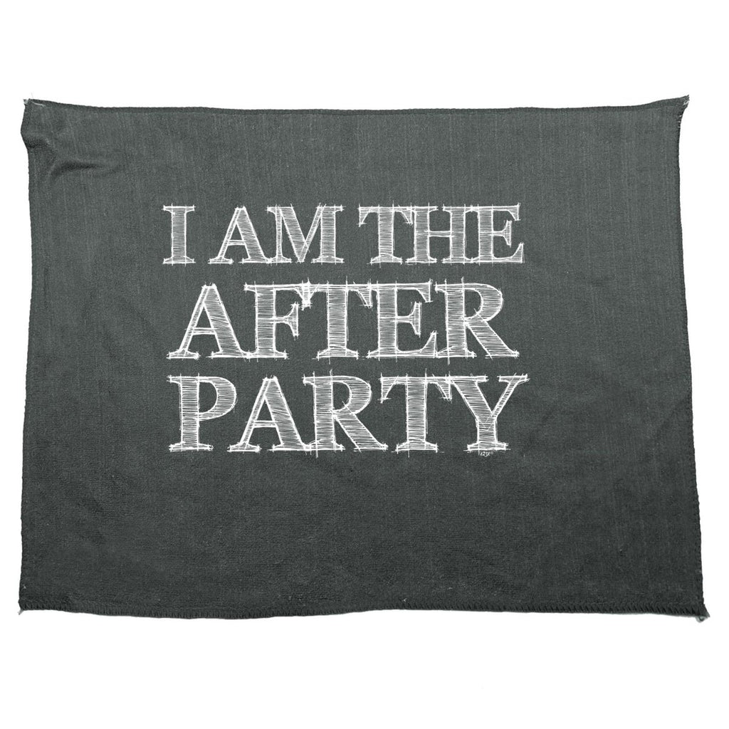 After Party - Funny Novelty Soft Sport Microfiber Towel - 123t Australia | Funny T-Shirts Mugs Novelty Gifts