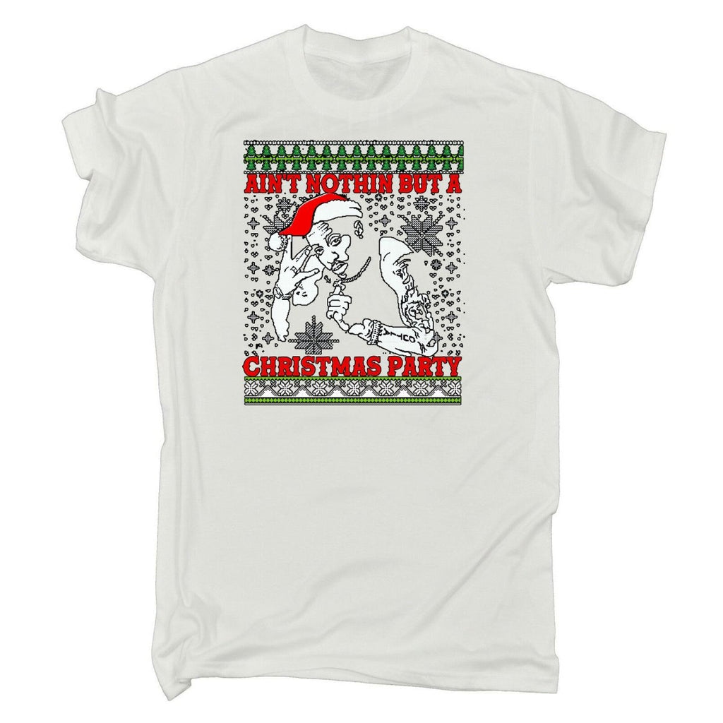 Ain Nothin But A Christmas Party Hip Hop Rapper - Mens Funny T-Shirt Tshirts - 123t Australia | Funny T-Shirts Mugs Novelty Gifts