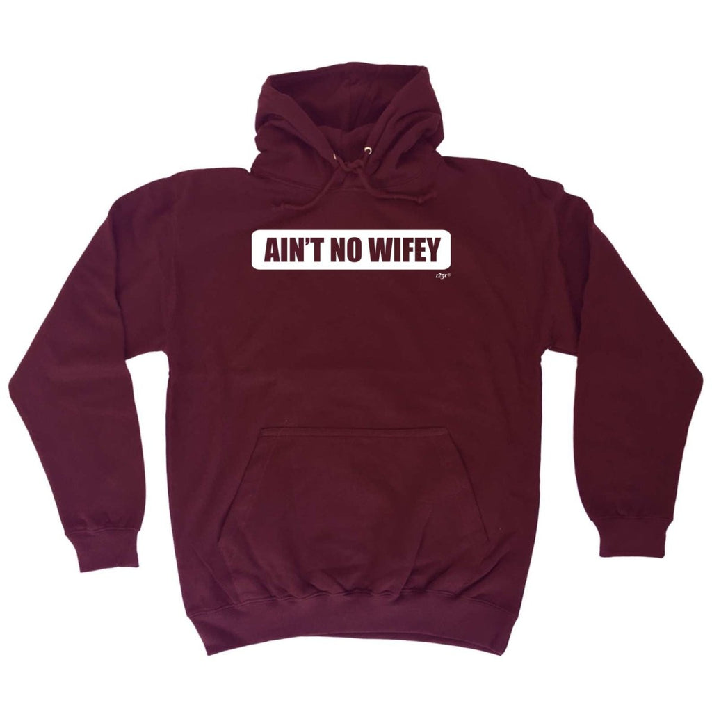 Aint No Wifey Wife - Funny Novelty Hoodies Hoodie - 123t Australia | Funny T-Shirts Mugs Novelty Gifts