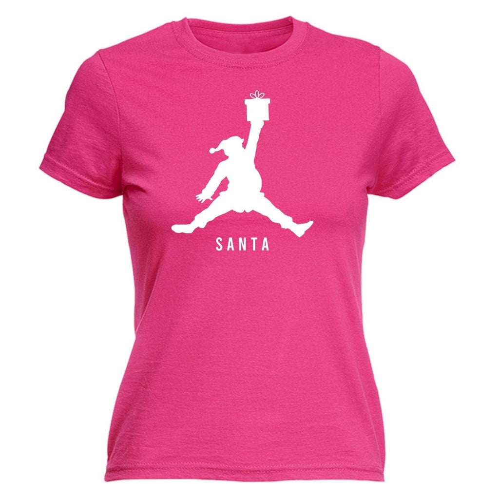 Air Santa Christmas Xmas - Funny Womens T-Shirt Tshirt - 123t Australia | Funny T-Shirts Mugs Novelty Gifts