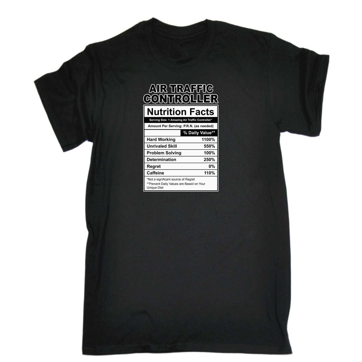 Air Trafic Controller Nutrition Facts - Mens Funny T-Shirt Tshirts - 123t Australia | Funny T-Shirts Mugs Novelty Gifts