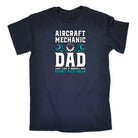 Aircraft Mechanic Dad Much Cooler - Mens Funny T-Shirt Tshirts - 123t Australia | Funny T-Shirts Mugs Novelty Gifts