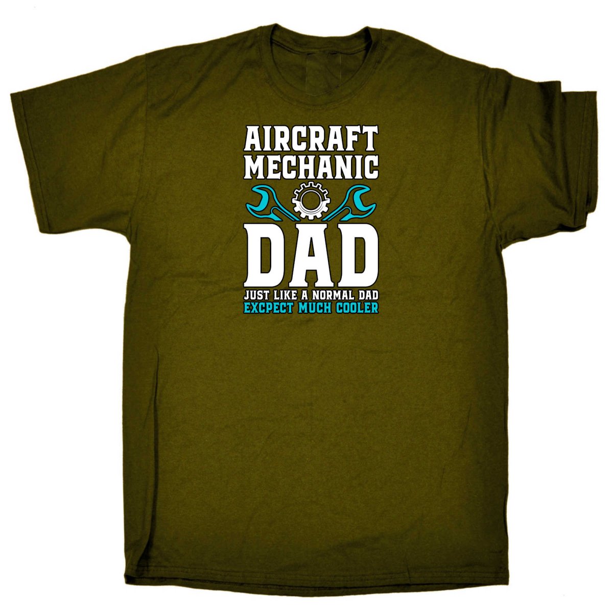 Aircraft Mechanic Dad Much Cooler - Mens Funny T-Shirt Tshirts - 123t Australia | Funny T-Shirts Mugs Novelty Gifts