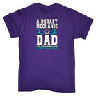 Aircraft Mechanic Dad Much Cooler - Mens Funny T-Shirt Tshirts - 123t Australia | Funny T-Shirts Mugs Novelty Gifts