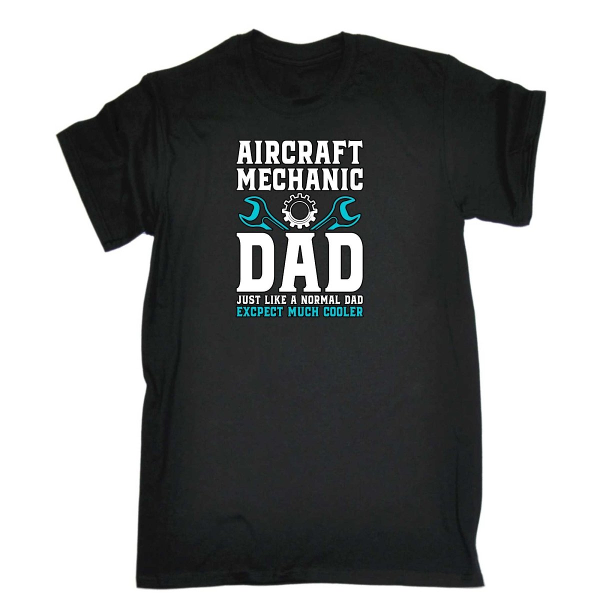Aircraft Mechanic Dad Much Cooler - Mens Funny T-Shirt Tshirts - 123t Australia | Funny T-Shirts Mugs Novelty Gifts