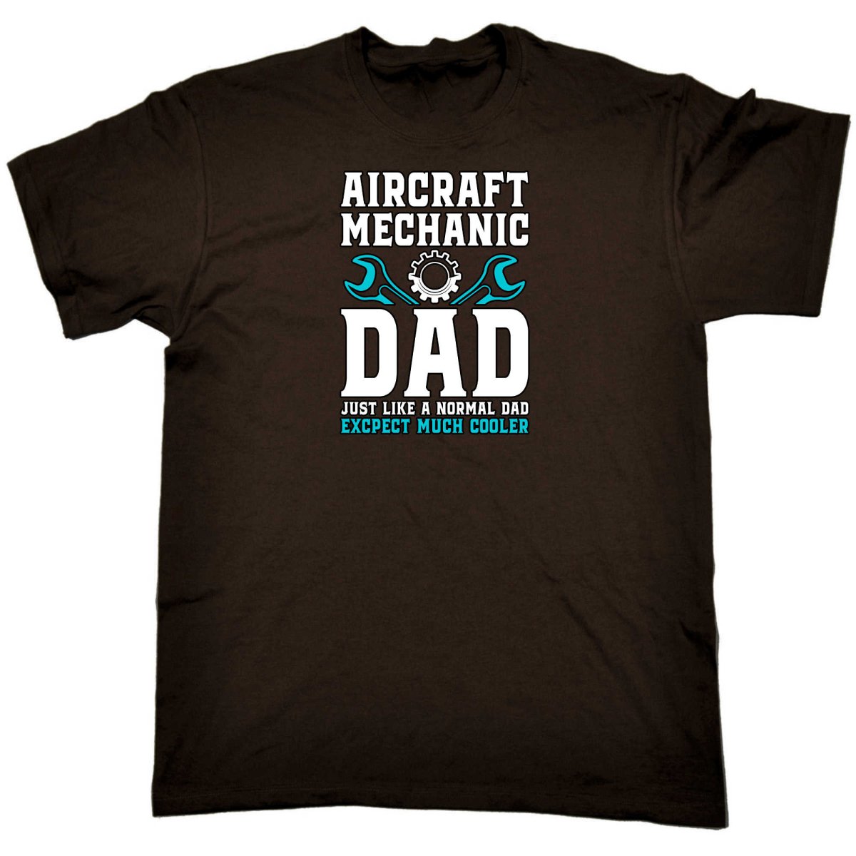Aircraft Mechanic Dad Much Cooler - Mens Funny T-Shirt Tshirts - 123t Australia | Funny T-Shirts Mugs Novelty Gifts