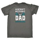 Aircraft Mechanic Dad Much Cooler - Mens Funny T-Shirt Tshirts - 123t Australia | Funny T-Shirts Mugs Novelty Gifts