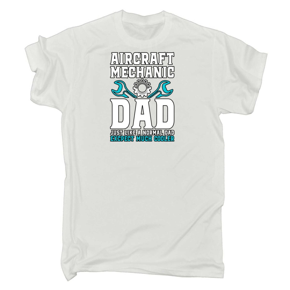 Aircraft Mechanic Dad Much Cooler - Mens Funny T-Shirt Tshirts - 123t Australia | Funny T-Shirts Mugs Novelty Gifts