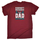 Aircraft Mechanic Dad Much Cooler - Mens Funny T-Shirt Tshirts - 123t Australia | Funny T-Shirts Mugs Novelty Gifts