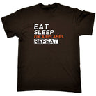 Aircraft Mechanic Eat Sleep Fix Airplanes - Mens Funny T-Shirt Tshirts - 123t Australia | Funny T-Shirts Mugs Novelty Gifts