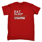 Aircraft Mechanic Eat Sleep Fix Airplanes - Mens Funny T-Shirt Tshirts - 123t Australia | Funny T-Shirts Mugs Novelty Gifts
