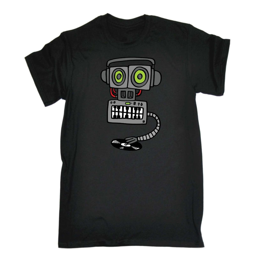 Al Storm 247 Rave Hardcore Happy Vinyl Record Robot - Mens Funny T-Shirt Tshirts - 123t Australia | Funny T-Shirts Mugs Novelty Gifts