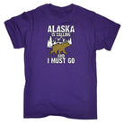 Alaska Is Calling And I Must Go Bear - Mens Funny T-Shirt Tshirts - 123t Australia | Funny T-Shirts Mugs Novelty Gifts