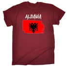 Albania - Country Flag Nationality Mens T-Shirt T Shirt Tshirts - 123t Australia | Funny T-Shirts Mugs Novelty Gifts