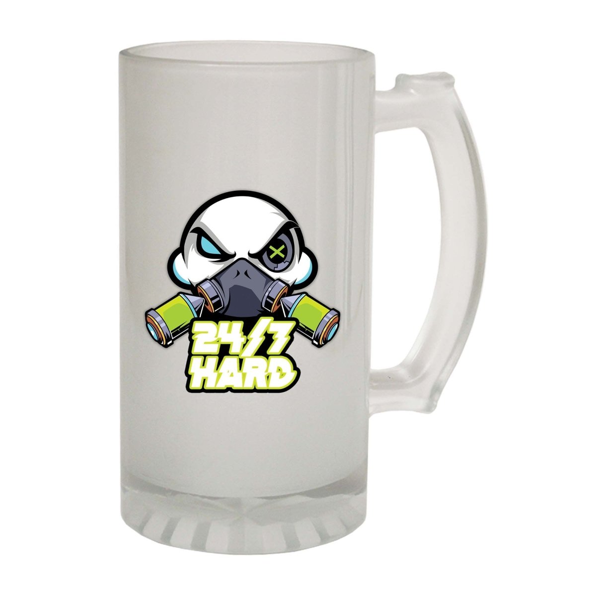 Alcohol 247 Hard AL Storm Rave Dance With Text - Funny Novelty Beer Stein - 123t Australia | Funny T-Shirts Mugs Novelty Gifts