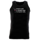 Alcohol Alcohol Animal Drink Wine And Rescue Cats - Funny Novelty Vest Singlet Unisex Tank Top - 123t Australia | Funny T-Shirts Mugs Novelty Gifts
