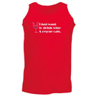 Alcohol Alcohol Animal Drink Wine And Rescue Cats - Funny Novelty Vest Singlet Unisex Tank Top - 123t Australia | Funny T-Shirts Mugs Novelty Gifts