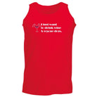 Alcohol Alcohol Animal Drink Wine And Rescue Dogs - Funny Novelty Vest Singlet Unisex Tank Top - 123t Australia | Funny T-Shirts Mugs Novelty Gifts