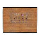 Alcohol Alcohol Drink Wine Doctor Bottled Up - Funny Novelty Doormat Man Cave Floor mat - 123t Australia | Funny T-Shirts Mugs Novelty Gifts