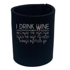Alcohol Alcohol Drink Wine Doctor Bottled Up - Funny Novelty Stubby Holder - 123t Australia | Funny T-Shirts Mugs Novelty Gifts