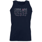 Alcohol Alcohol Drink Wine Doctor Bottled Up - Funny Novelty Vest Singlet Unisex Tank Top - 123t Australia | Funny T-Shirts Mugs Novelty Gifts