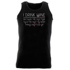 Alcohol Alcohol Drink Wine Doctor Bottled Up - Funny Novelty Vest Singlet Unisex Tank Top - 123t Australia | Funny T-Shirts Mugs Novelty Gifts