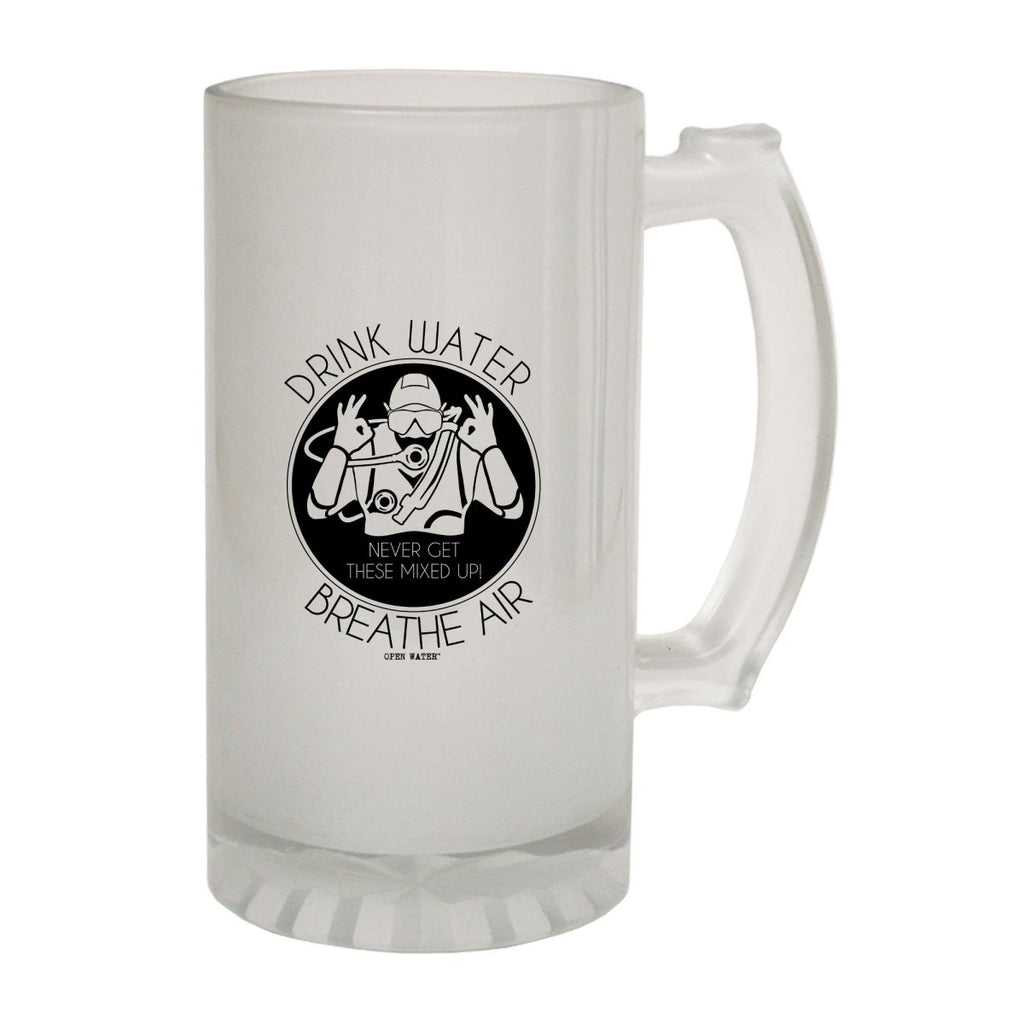 Alcohol Alcohol Ow Drink Water Breathe Air - Funny Novelty Beer Stein - 123t Australia | Funny T-Shirts Mugs Novelty Gifts