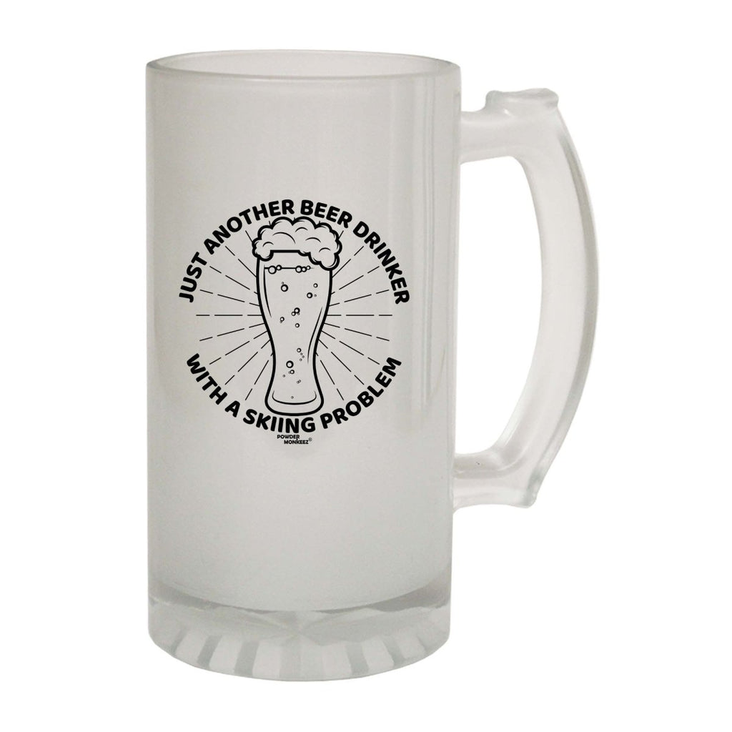 Alcohol Alcohol Sailing Powder Monkeez Just Another Beer Drinker Skiing Problem - Funny Novelty Beer Stein - 123t Australia | Funny T-Shirts Mugs Novelty Gifts