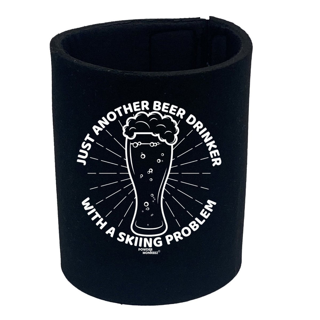 Alcohol Alcohol Sailing Powder Monkeez Just Another Beer Drinker Skiing Problem - Funny Novelty Stubby Holder - 123t Australia | Funny T-Shirts Mugs Novelty Gifts