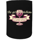 Alcohol Alcohol Sailing Stubby Holder - 99 Problems Wine Ignore - Funny Novelty Birthday Gift Joke Beer Can Bottle - 123t Australia | Funny T-Shirts Mugs Novelty Gifts