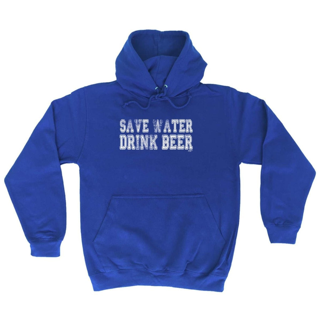 Alcohol Alcohol Save Water Drink Beer - Funny Novelty Hoodies Hoodie - 123t Australia | Funny T-Shirts Mugs Novelty Gifts