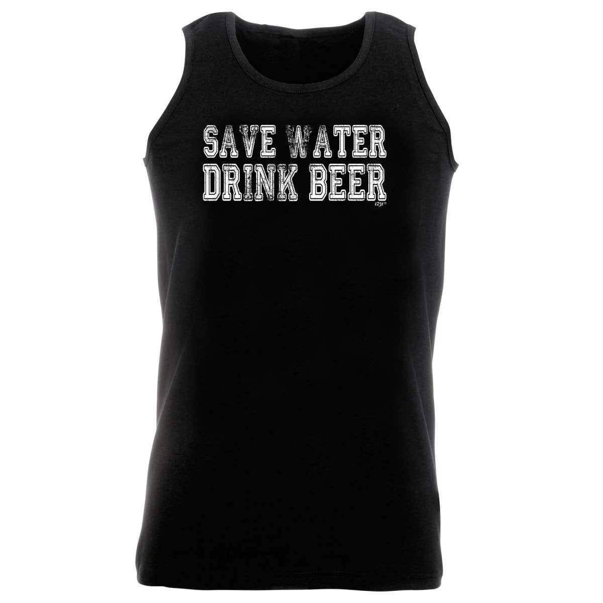 Alcohol Alcohol Save Water Drink Beer - Funny Novelty Vest Singlet Unisex Tank Top - 123t Australia | Funny T-Shirts Mugs Novelty Gifts