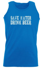 Alcohol Alcohol Save Water Drink Beer - Funny Novelty Vest Singlet Unisex Tank Top - 123t Australia | Funny T-Shirts Mugs Novelty Gifts