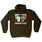 Alcohol American Drinking Team Glasses - Funny Novelty Hoodies Hoodie - 123t Australia | Funny T-Shirts Mugs Novelty Gifts