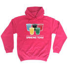 Alcohol American Drinking Team Glasses - Funny Novelty Hoodies Hoodie - 123t Australia | Funny T-Shirts Mugs Novelty Gifts