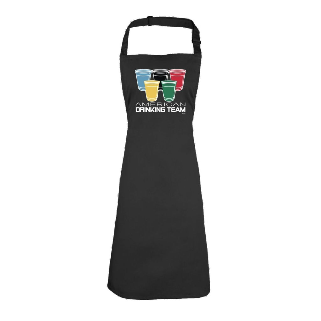 Alcohol American Drinking Team Glasses - Funny Novelty Kitchen Adult Apron - 123t Australia | Funny T-Shirts Mugs Novelty Gifts