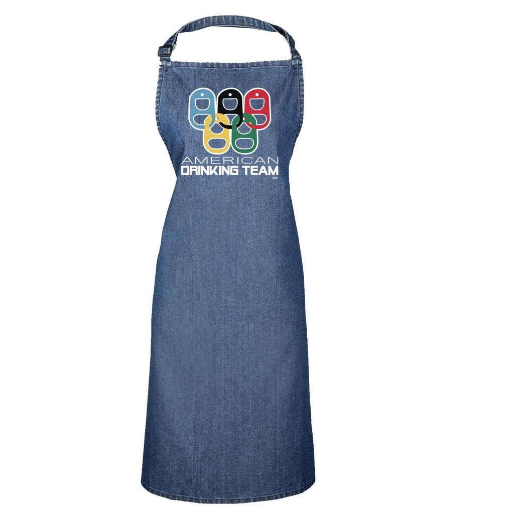Alcohol American Drinking Team Rings - Funny Novelty Kitchen Adult Apron - 123t Australia | Funny T-Shirts Mugs Novelty Gifts