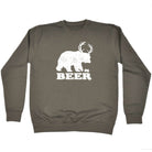 Alcohol Animal Beer Bear Deer - Funny Novelty Sweatshirt - 123t Australia | Funny T-Shirts Mugs Novelty Gifts